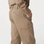 Ver foto 5: Pantalón de trabajo beige, detalle de la tela