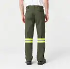Ver foto 2: Pantalón de trabajo verde, de espalda